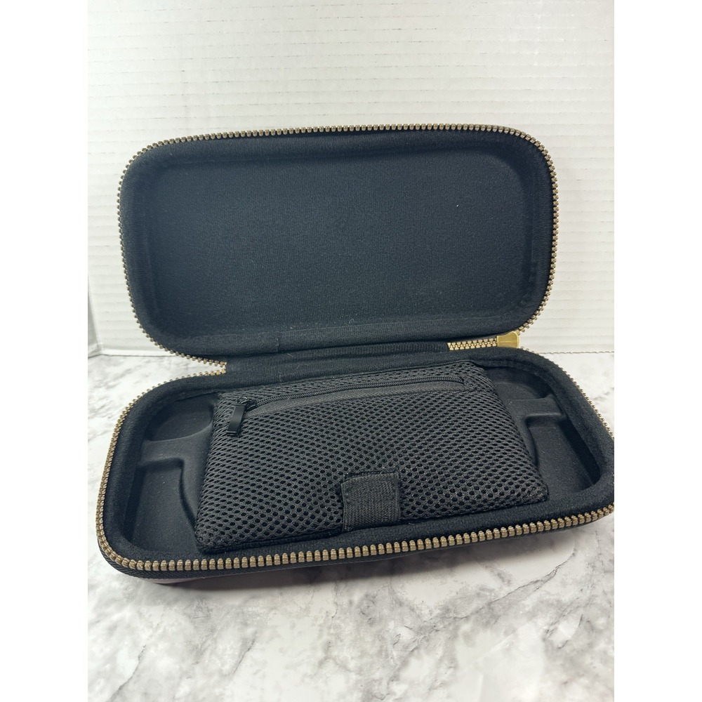 Nintendo Switch Legend of Zelda Breath of the Wild Brown Leather Carrying Case - Picture 7 of 9